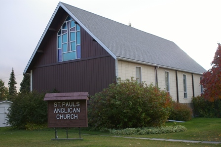 exterior St. Paul's, Leduc